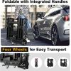 imageEco Pro Upgraded 200lbs EBike Rack with Ramp for 2 EBikes Hitch EBike Rack for Cars SUVs Trucks Foldable Tilting Bike Rack Platform for Tow Hitch 2quot Receiver EBike Carrier Fits up to 5quot Fat Tire
