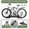 imageSport X Hitch Bike Rack Hitch Bicycle Car Rack for 2 Bikes AntiWobble Locking Tilting Folding Bike Rack with 12 Inch Receiver for Cars SUVs Trucks Bike Carrier Platform Fits 1629 Bikes