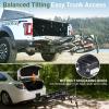 imageBike Rack for 2 Bikes 100 lbs Capacity Fits 1629 Bikes Hitch Bike Rack for Cars SUVs Trucks Bicycle Rack for 12 Receiver Tow Hitch Tilting Folding Locking AntiWobble Bike Platform Carrier
