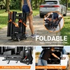 image:imageEco Pro Upgraded 200lbs EBike Rack with Ramp for 2 EBikes Fits 5 Fat Tire Hitch EBike Rack for Cars SUVs Trucks with 2 Receiver Foldable Tilting Locking No Assembly Needed EBike Platform Carrier