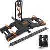 image:imageEco Pro Upgraded 200lbs EBike Rack with Ramp for 2 EBikes Fits 5 Fat Tire Hitch EBike Rack for Cars SUVs Trucks with 2 Receiver Foldable Tilting Locking No Assembly Needed EBike Platform Carrier